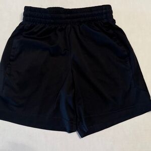 Tekgrear Dry Tek Boys S (8) Athletic Gym Shorts Black Elastic Waist Classic